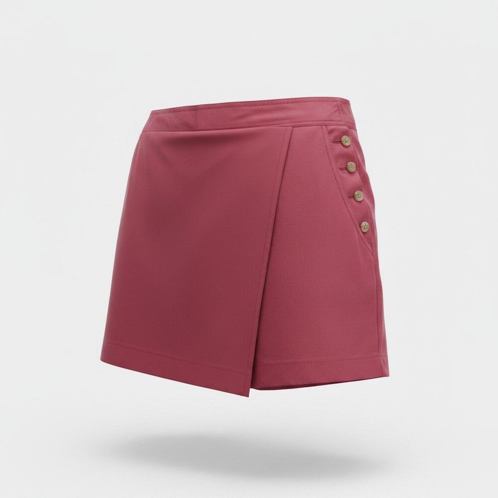 IZOD Womens Size 12 Pink Golf Skort Skirt Shorts
